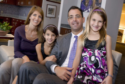 Chris Del Conte and family